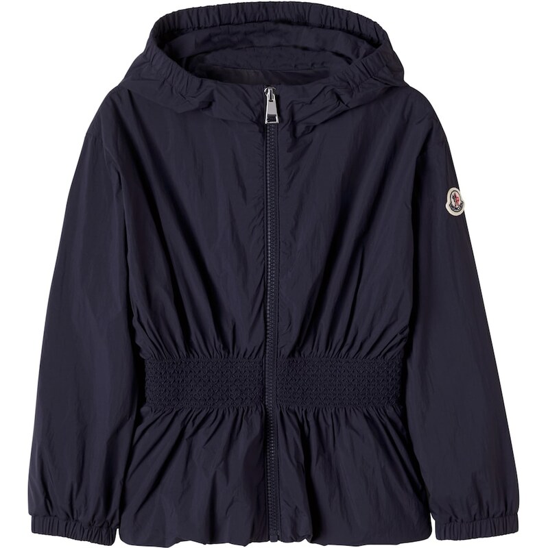 Dívčí bunda Moncler Enfant Liriope v barvě modré