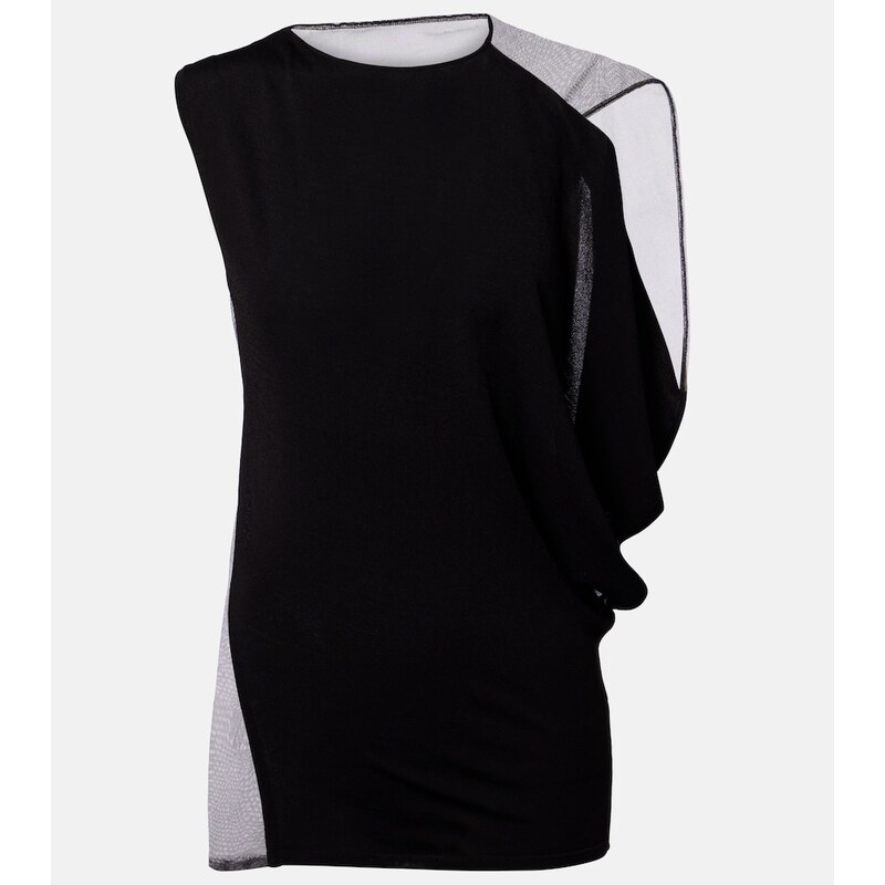 Sportmax Geranio asymmetric top