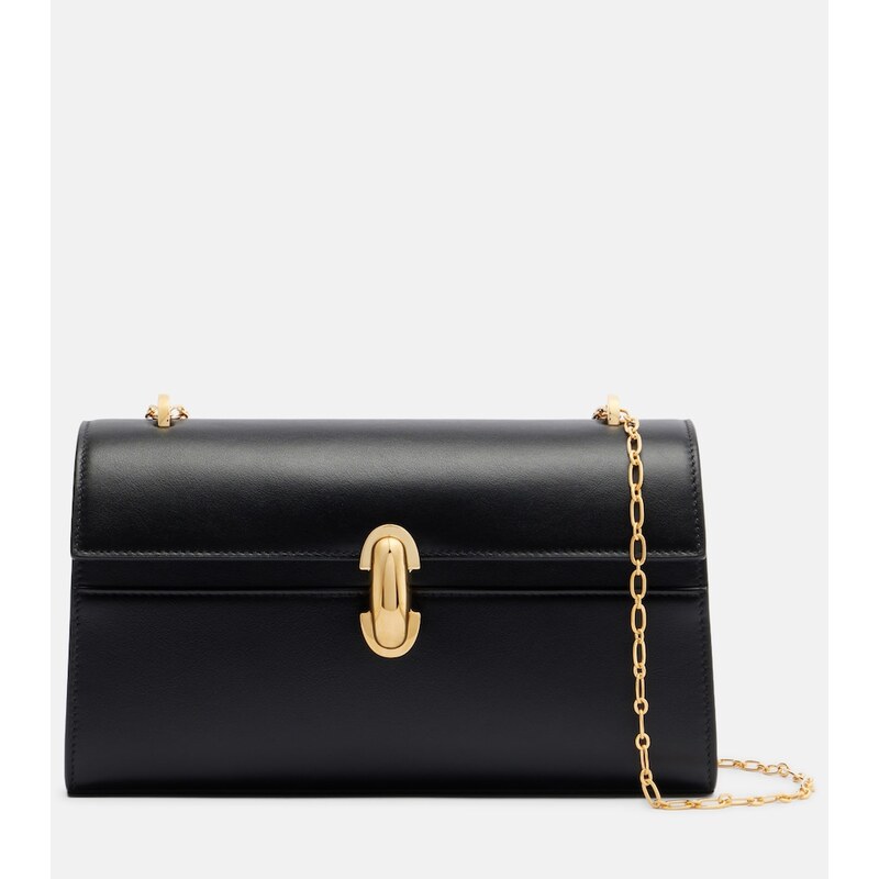 Savette Symmetry Chain Mini leather crossbody bag