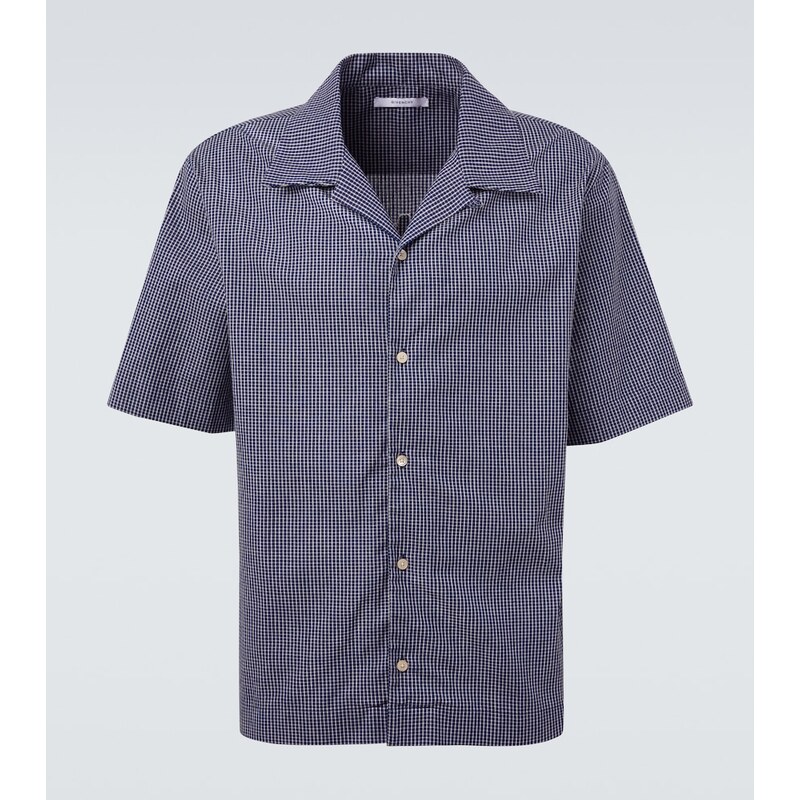 Givenchy Checked cotton bowling shirt
