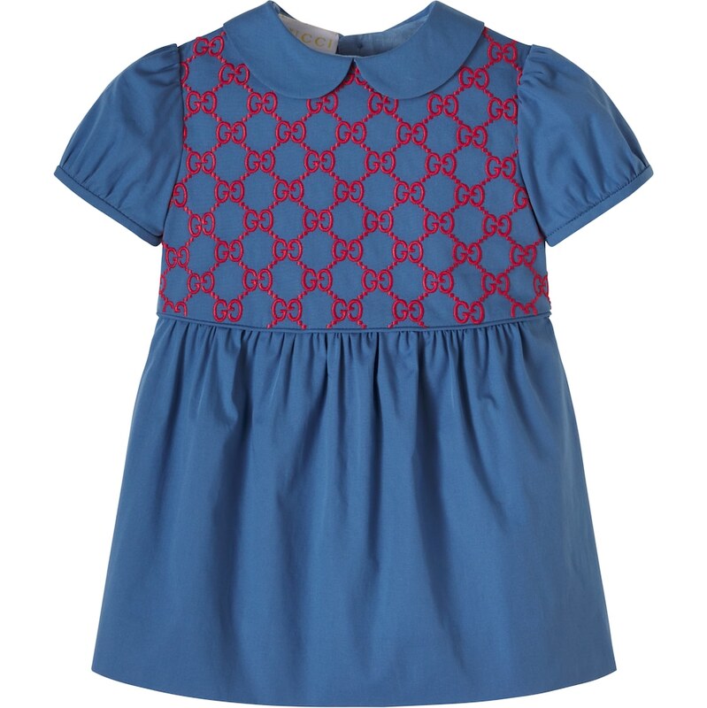 Gucci Kids Baby cotton-blend dress