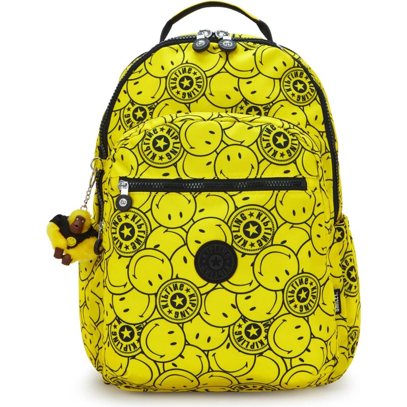 KIPLING Batoh Seoul Lap žlutá / černá