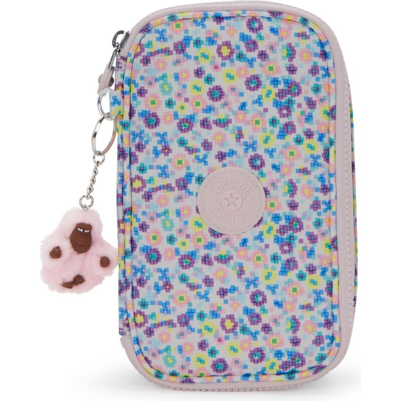 KIPLING Pouzdro 50 PENS světlemodrá / fialová / světle růžová 114478230