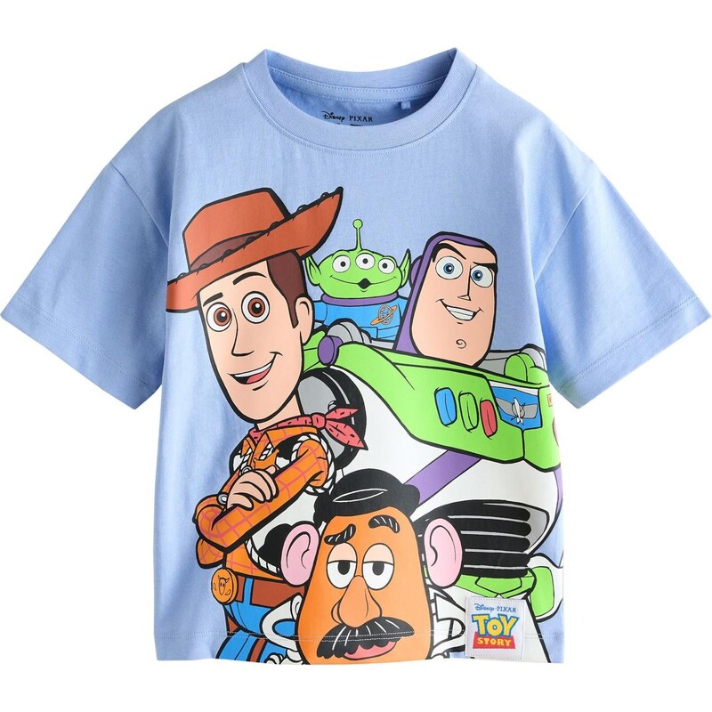Next Tričko Toy Story světlemodrá / hnědá / zelená