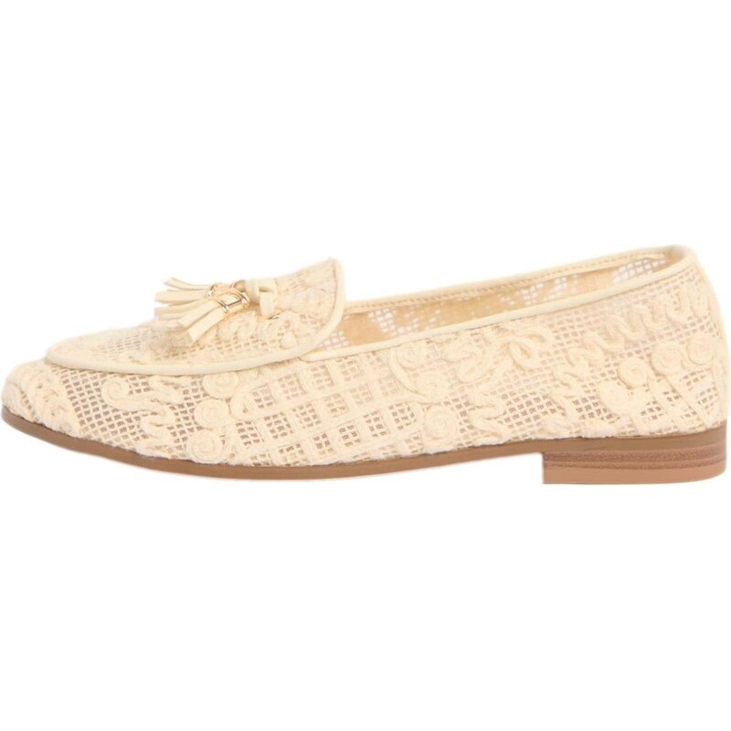 Lipsy Slipper krémová 114478489