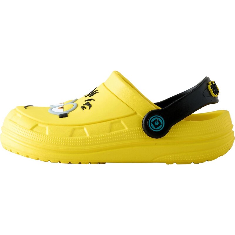 Next Otevřená obuv Minions žlutá / černá / bílá