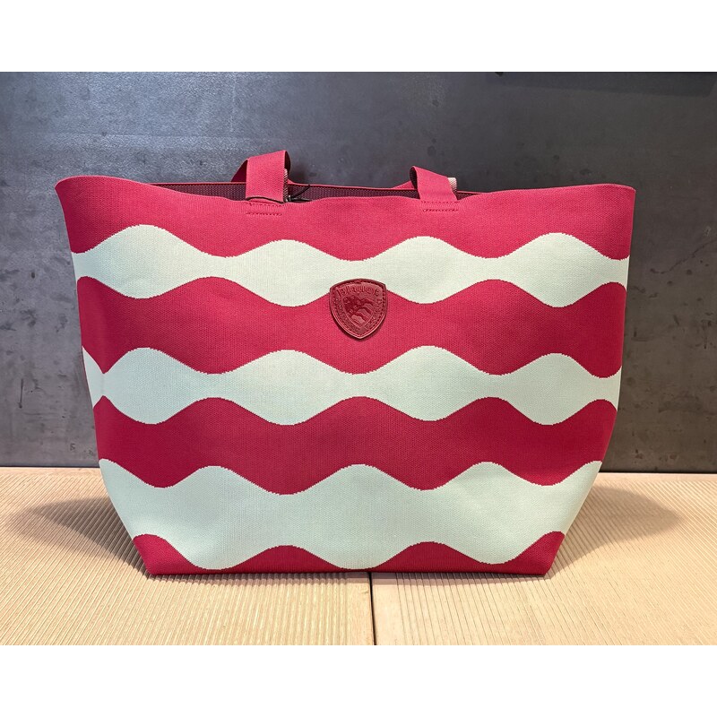 PLÁŽOVÁ PLETENÁ MAXI TAŠKA BLAUER TYPU TOTE BAG - S6BASKET01/KNI