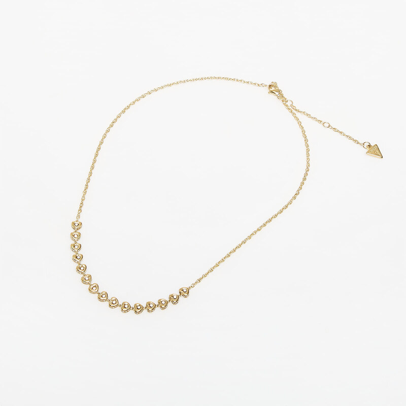 Náhrdelník GUESS L.O.V.E. Yellow Gold Universal