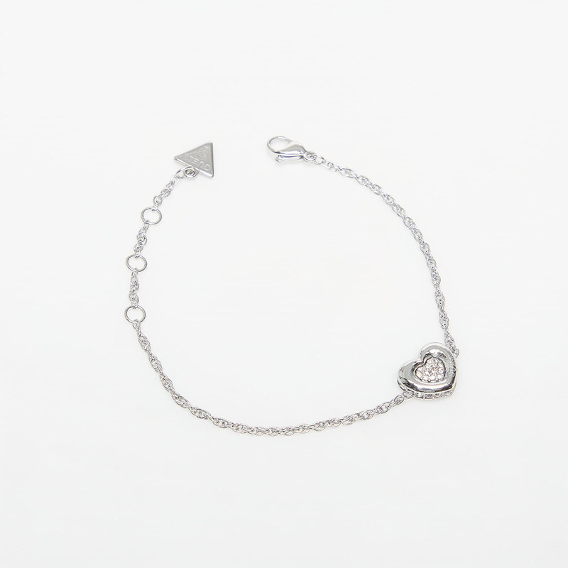 Náramek GUESS L.O.V.E. Rhodium S 114482124