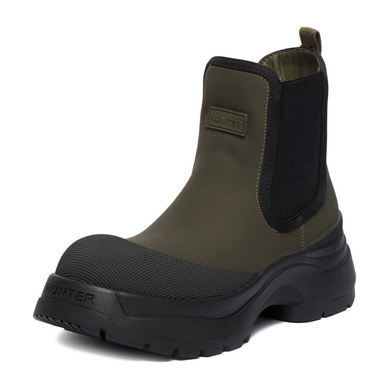 Kozačky Hunter Khaki 7766624 114481108