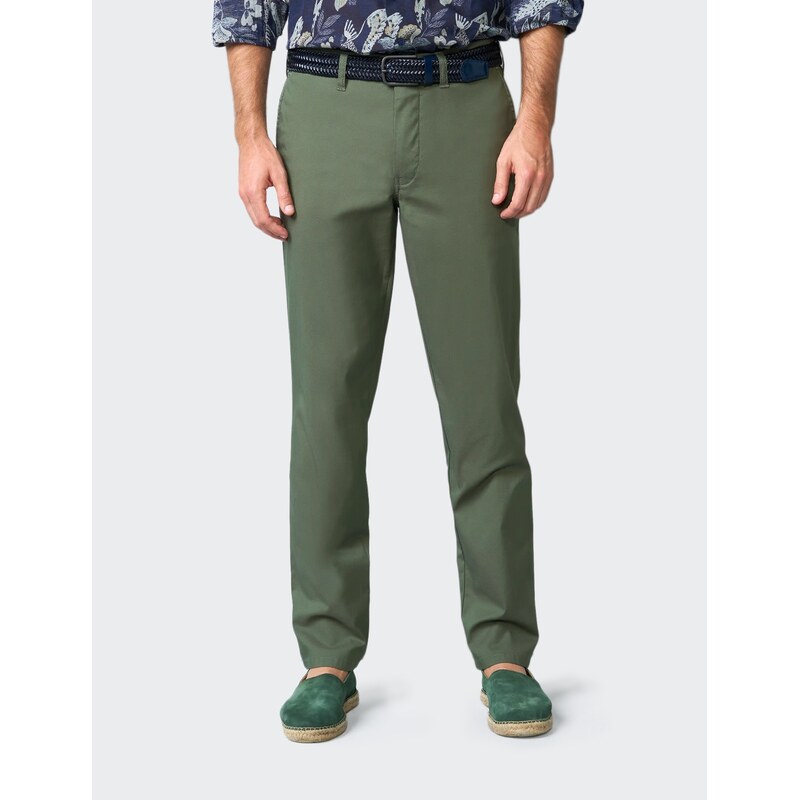 M|5 by Meyer M|5 Chino 6010 – zelené pánské chino kalhoty