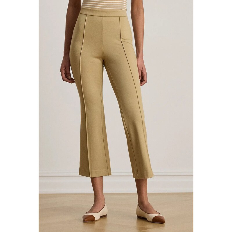 Lauren Ralph Lauren kalhoty ženské s viskózou 114488086