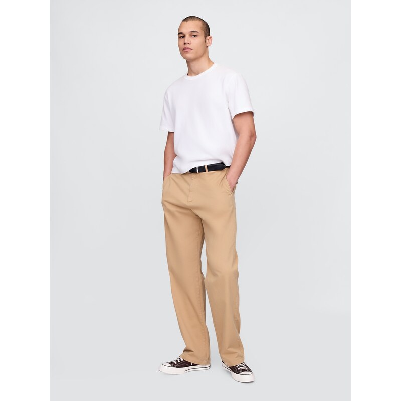 GAP pánské volné khaki kalhoty
