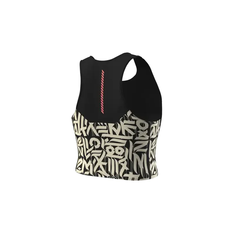 Dynafit Trail Crop Top dámské triko bez rukávu Black Out vel. S 114489015