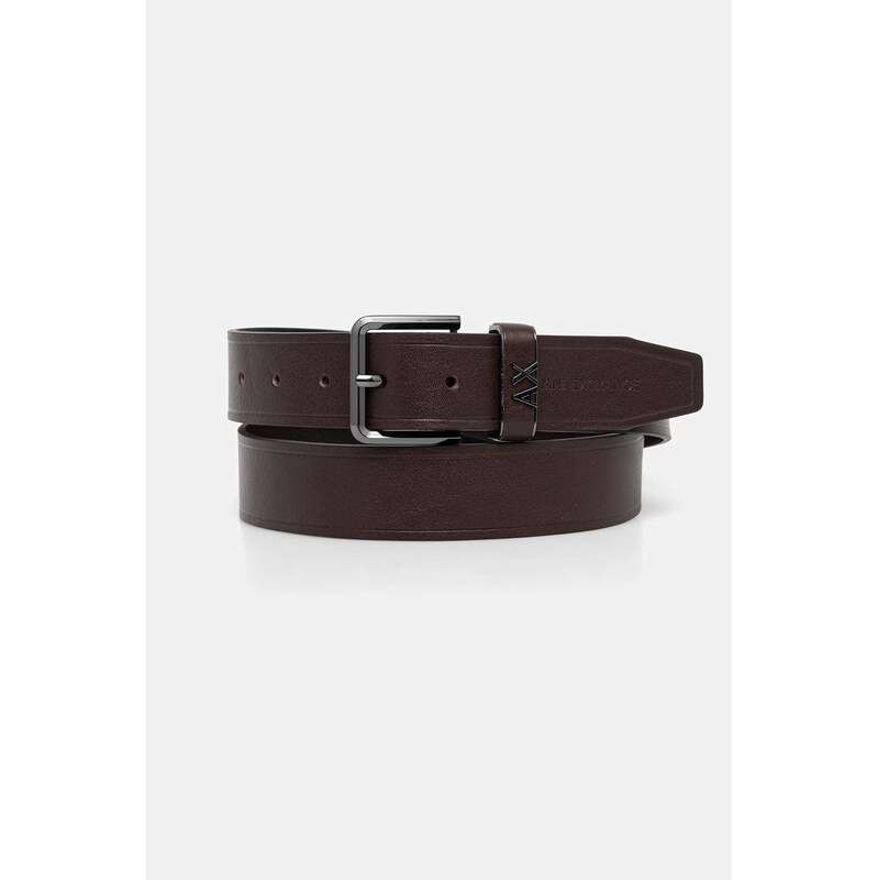 Armani Exchange pásek pánský kožený