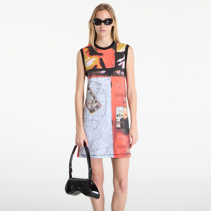 Šaty Diesel D-Hessa Dress Printed Jersey S