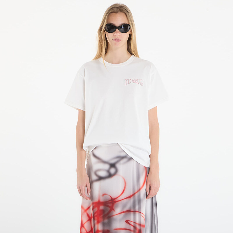 Tričko Diesel T-Normy-S17 T-Shirt Off White M 114490042