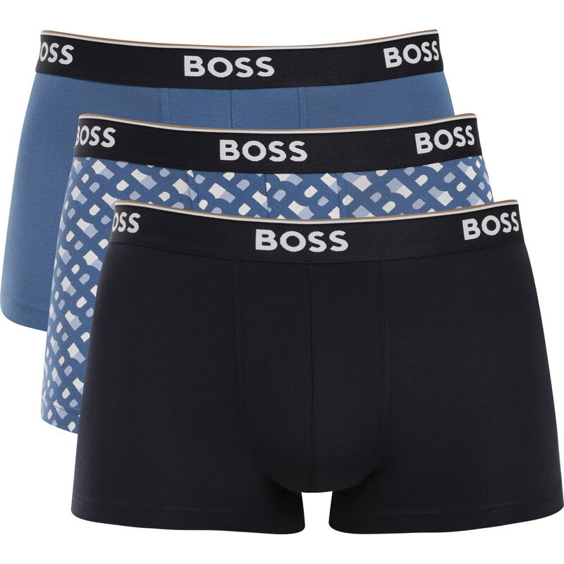 3PACK pánské boxerky BOSS vícebarevné (50554443 462) 114491514