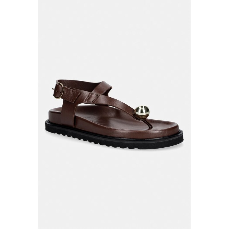 Souliers Martinez sandály dámské kožené SPIAGGIA 114558969