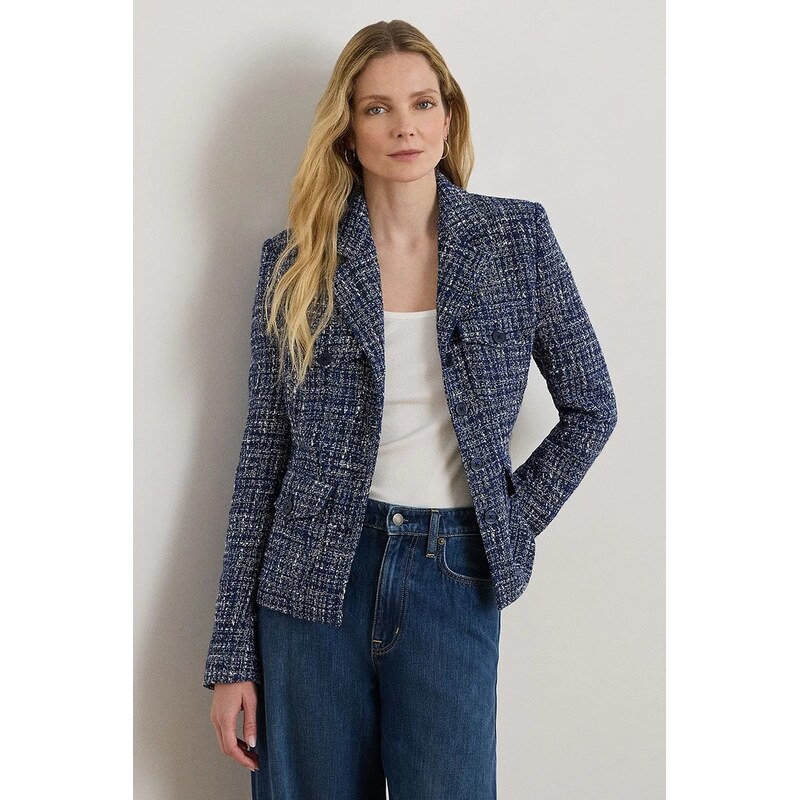Lauren Ralph Lauren dámské sako ženské s bavlnou