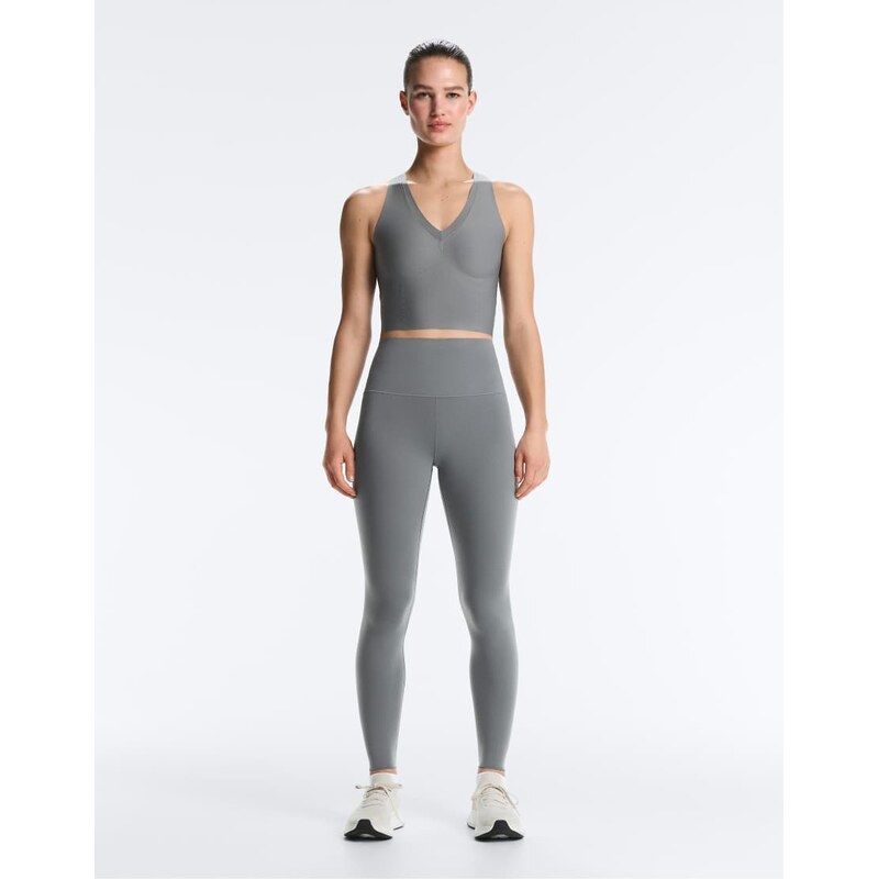 OYSHO Perfect-adapt high-rise 65cm ankle-length leggings in misty blue 114544063