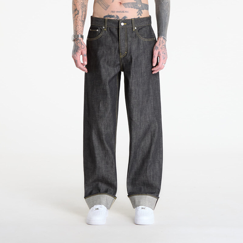 Džíny REPRESENT Selvedge Denim Midnight Black 32