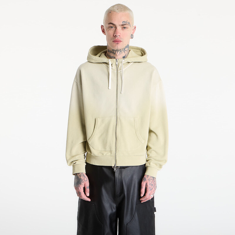 Mikina Brain Dead Padded Elbow Zip-Up Hoodie Sd XXL 114493187
