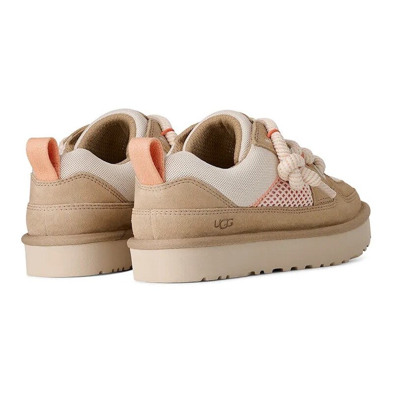Semišové tenisky UGG W Lo Lowmel Mesh