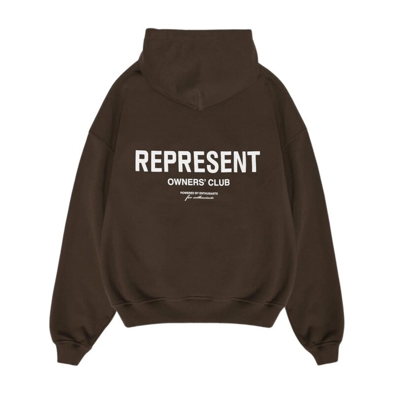 Represent Owners Club Hoodie Brown