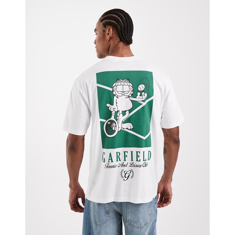 ONLY & SONS relaxed fit t-shirt with Garfield back print in