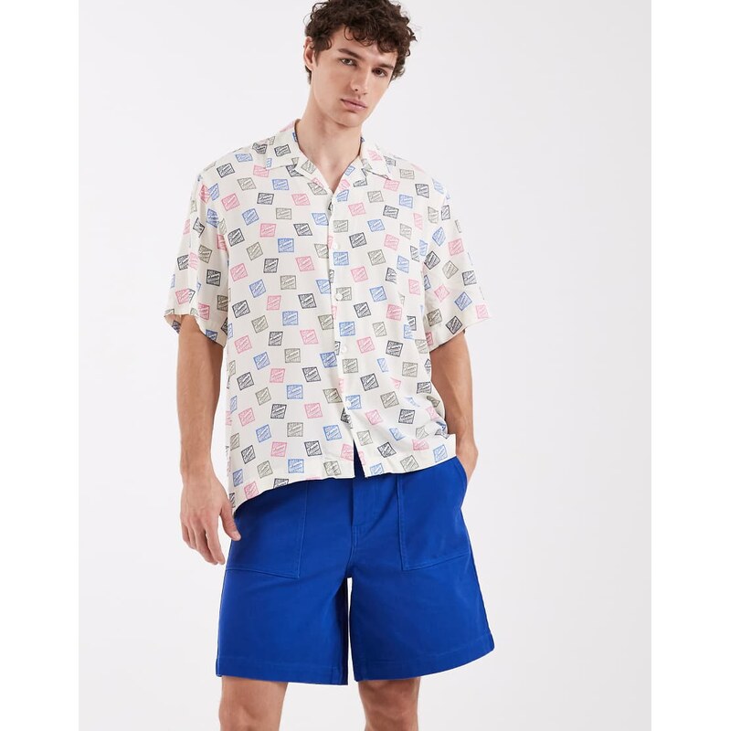 Selected X Hotel amour detail short in blue