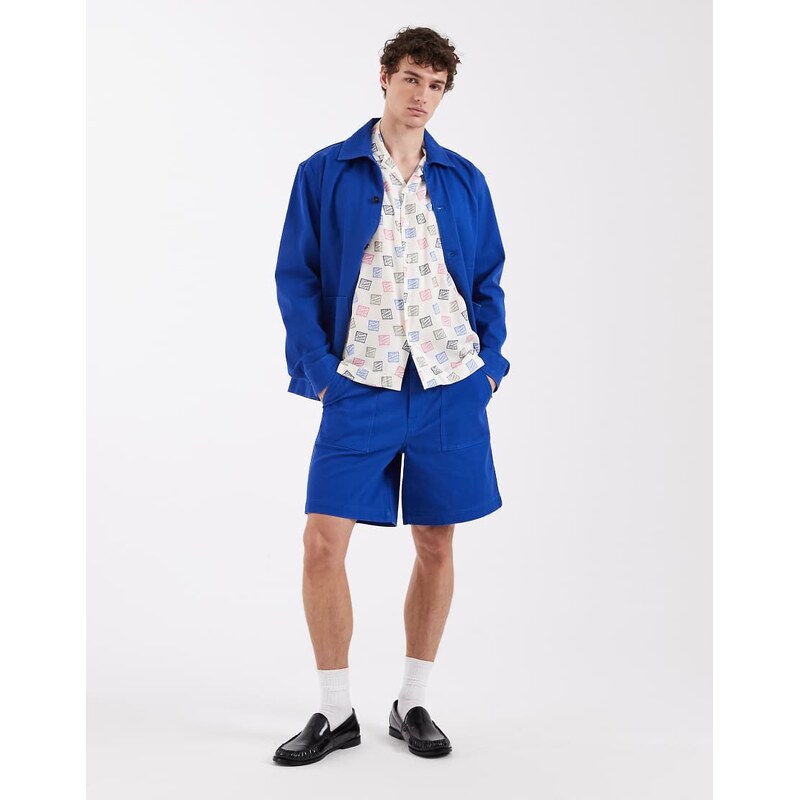 Selected X Hotel amour detail short in blue
