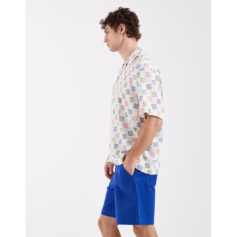 Selected X Hotel amour detail short in blue