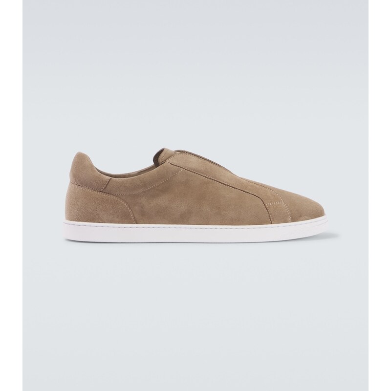 Magnanni Open suede sneakers