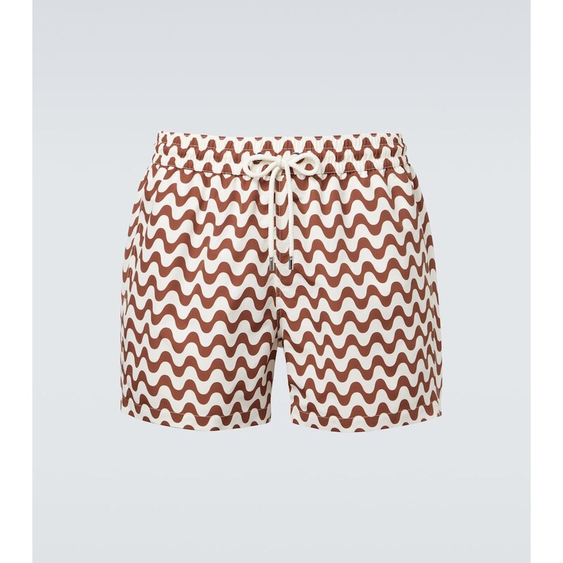 Frescobol Carioca Rio printed swim trunks