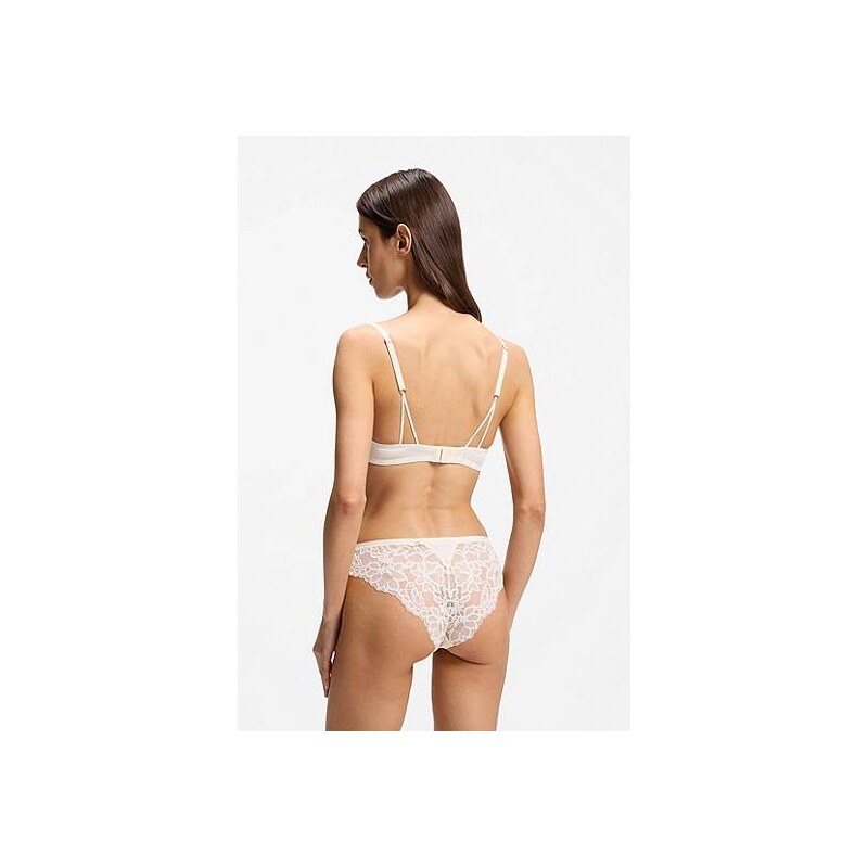 BOSS Underwire bra with lace trims 113941219