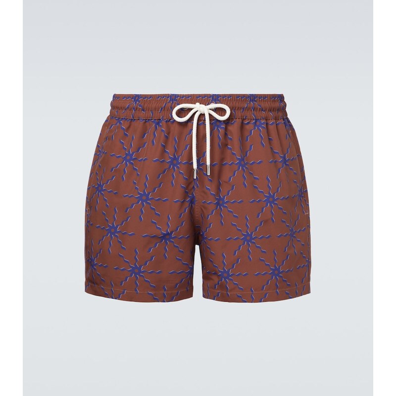 Frescobol Carioca Rio printed swim trunks