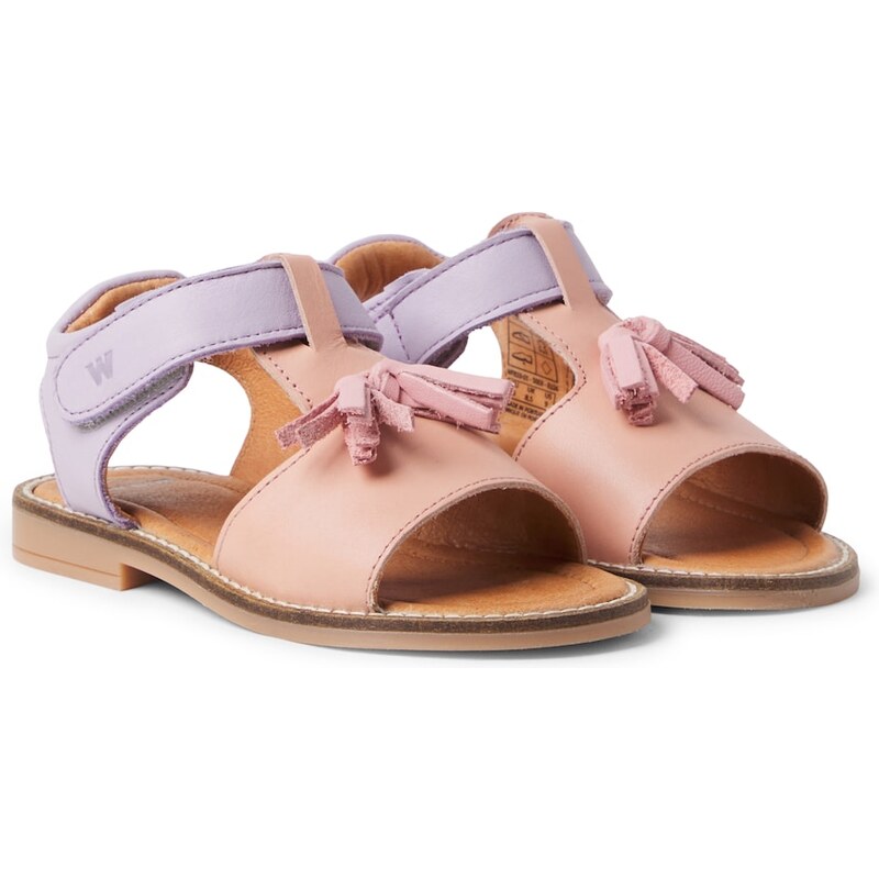 Wheat Pil leather sandals