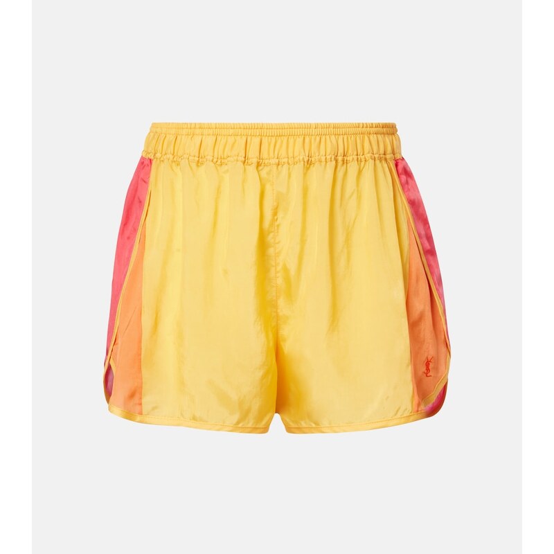 Saint Laurent Colorblocked shorts
