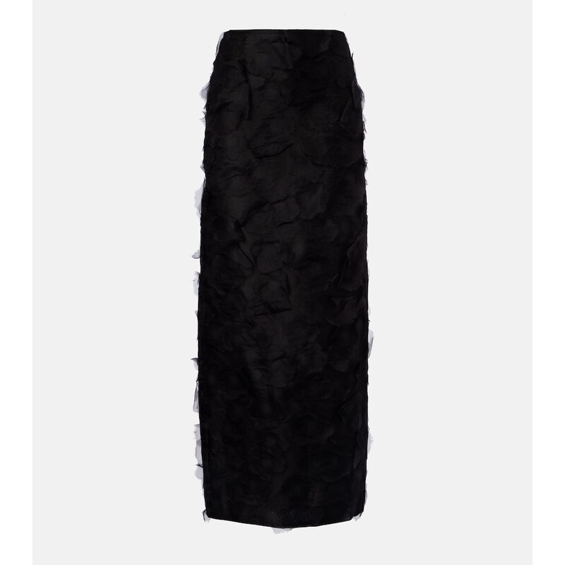 Max Mara Adepto silk maxi skirt