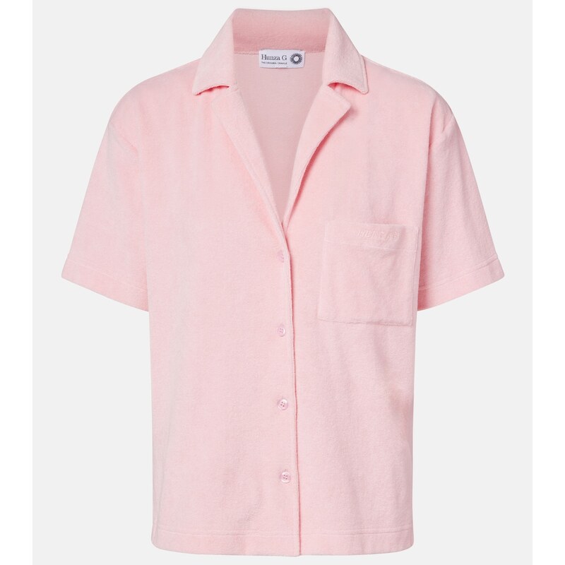 Hunza G Resort cotton terry shirt