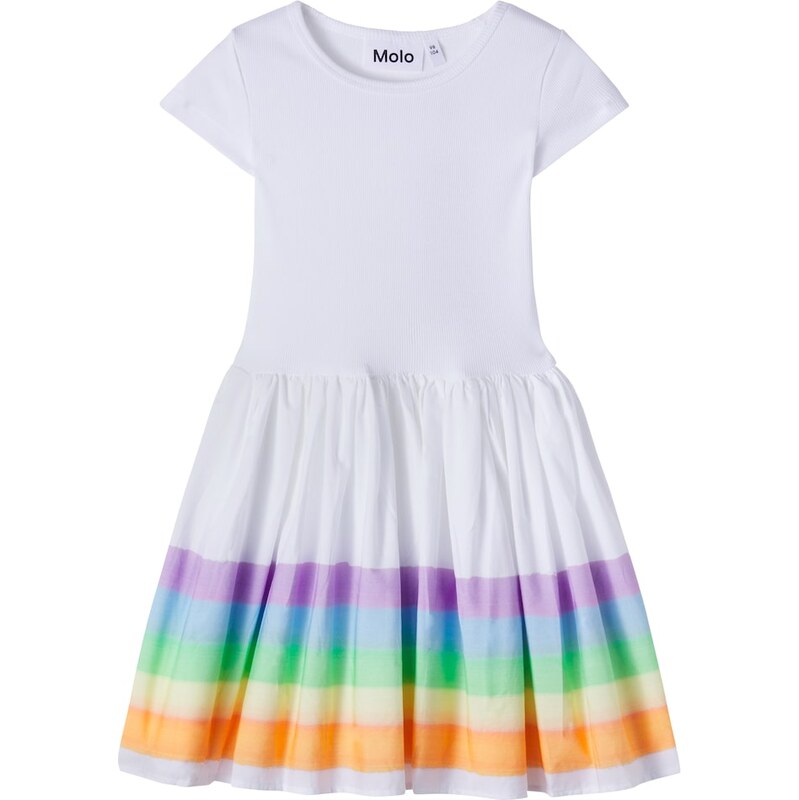 Molo Cissa striped cotton-blend dress