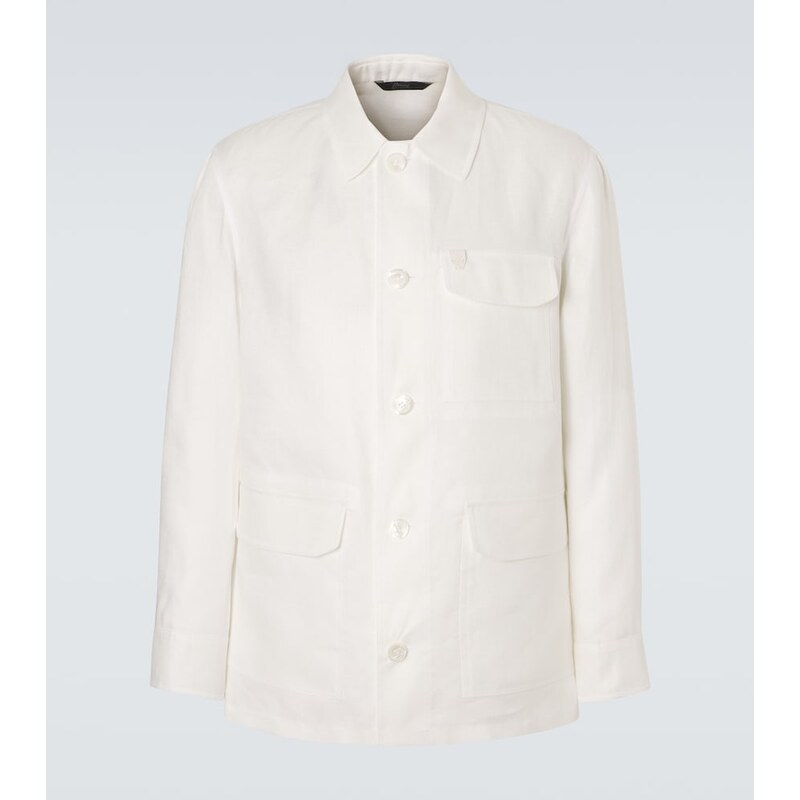 Brioni Linen and cotton jacket