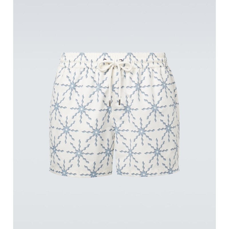 Frescobol Carioca Rio printed swim trunks