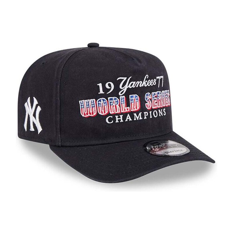 New Era NY Yankees 9fifty world series cap with side patch logo in navy