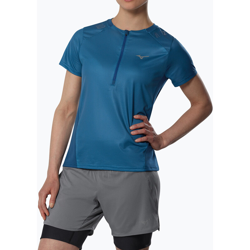 Dámské běžecké tričko Mizuno Trail Graphic Tee sailor blue