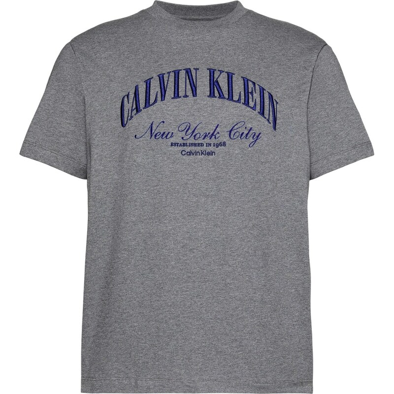 Tričko Calvin Klein Jeans Med Grey Htr 2928474