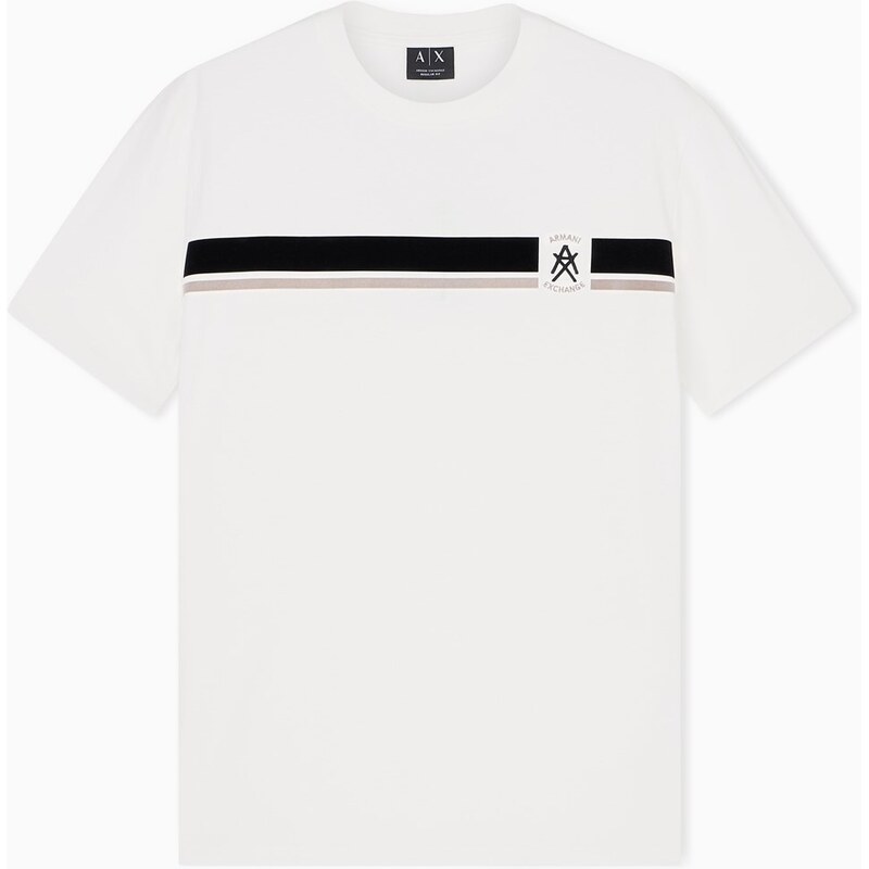 Tričko Armani Exchange Off White 9191190