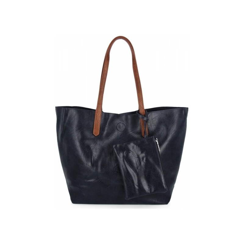 Dámská kabelka shopper bag Herisson tmavě modrá H8805