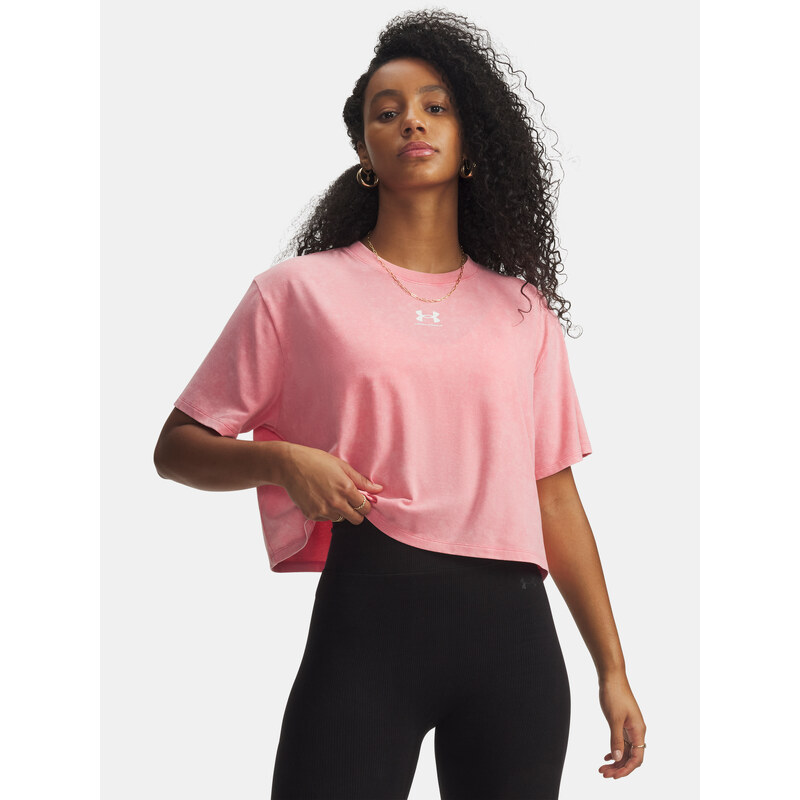 Under Armour UA Rival Boxy Tee triko